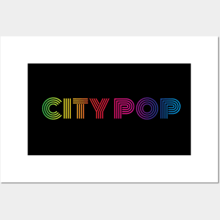City pop Posters and Art